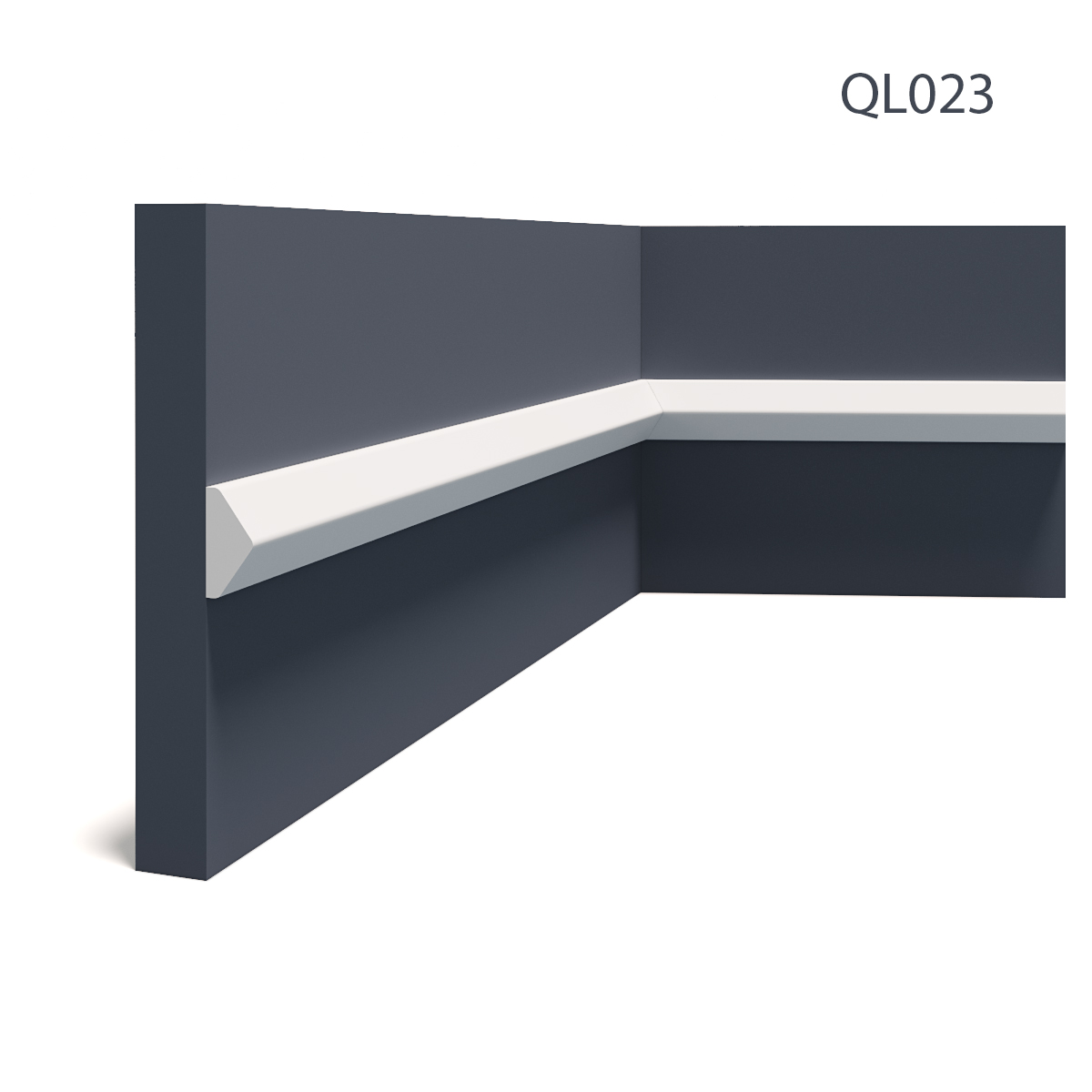 Brau decorativ ql023, 200 x 4 x 1.9 cm, mardom decor 